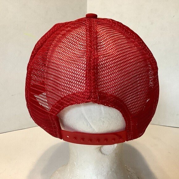 Vintage Agway Red Trucker Hat The Winner Tag Made USA Snapback One Size - Picture 4 of 7